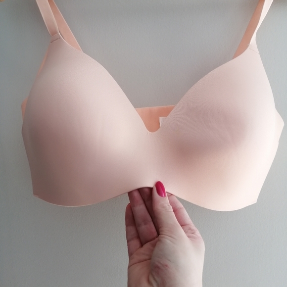 Knix WingWoman Contour Bra Pale Orange Knix 5 (Fits 38C, 38D, 40C) - Picture 4 of 16